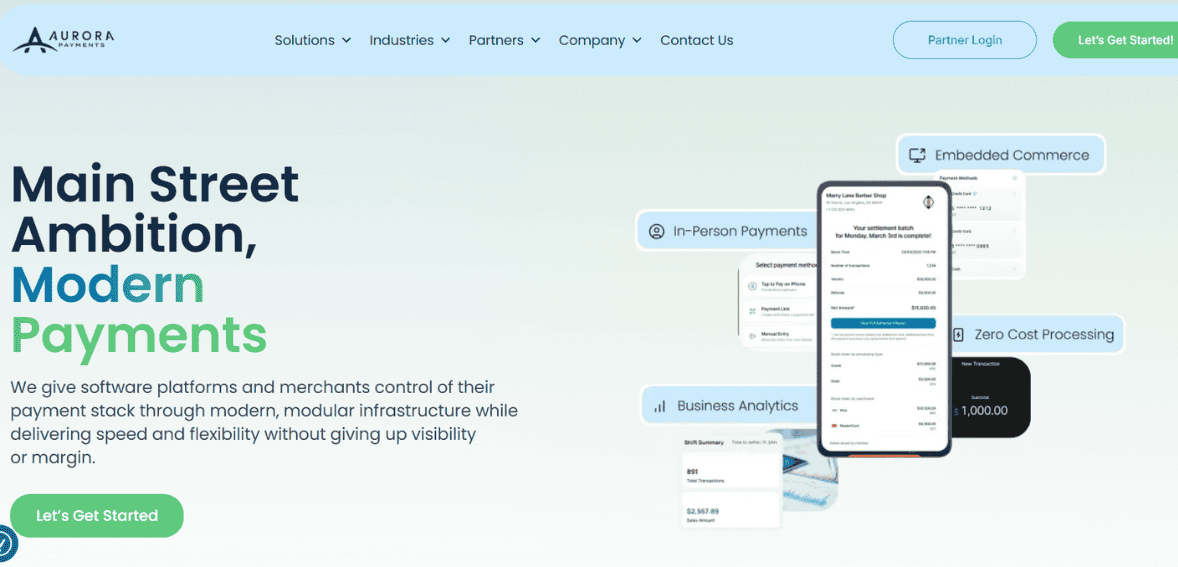 Aurora Payments Review