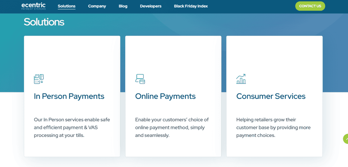 Ecentric Payment Systems Review